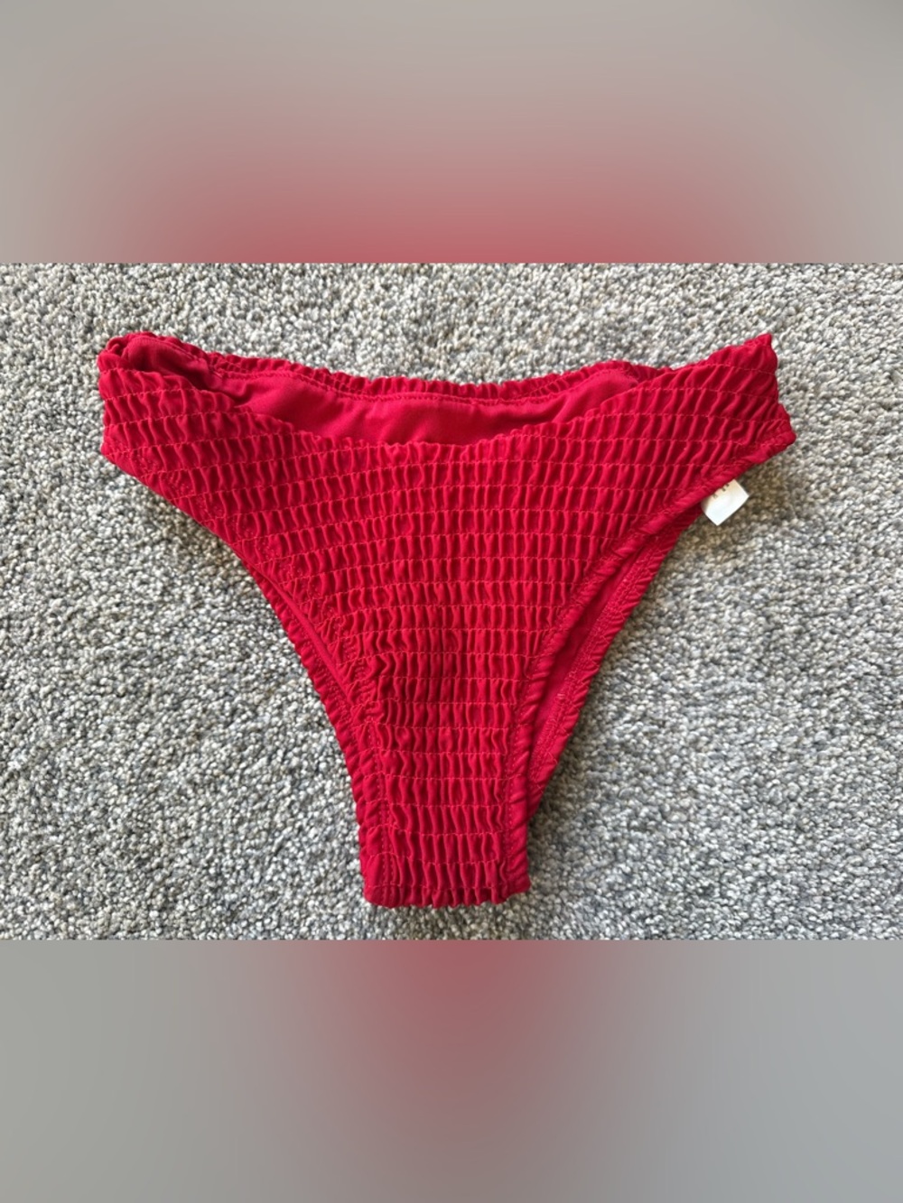 Mosmann Australia Women’s Bikini Bottoms Red Extra Small—used; runs very small